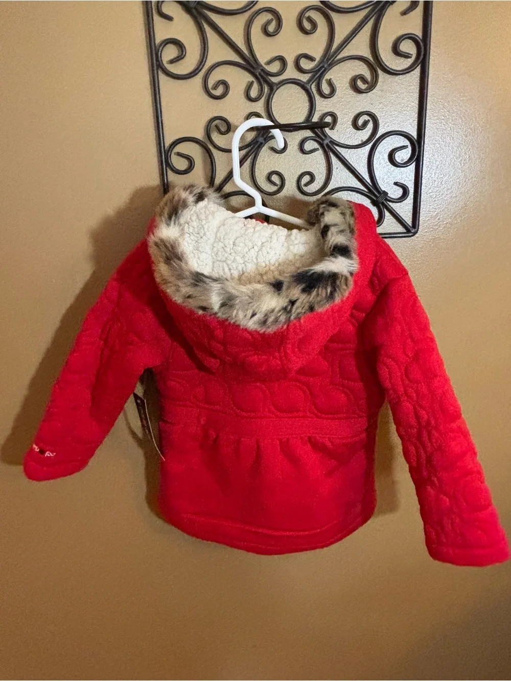 Limited Too Faux Fur Coat/Jackets for Girls Size 24 Months
